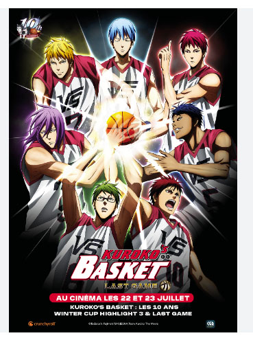Kuroko’s Basket, les 10 ans