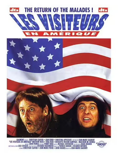 Les visiteurs en Amérique